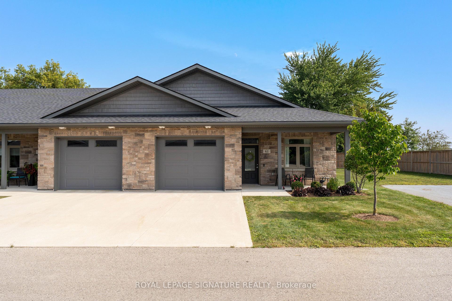 61 - 375 Mitchell Road S North Perth Ontario Canada Sale residential Hany Adam Royal LePage Signature Realty, Brokerage