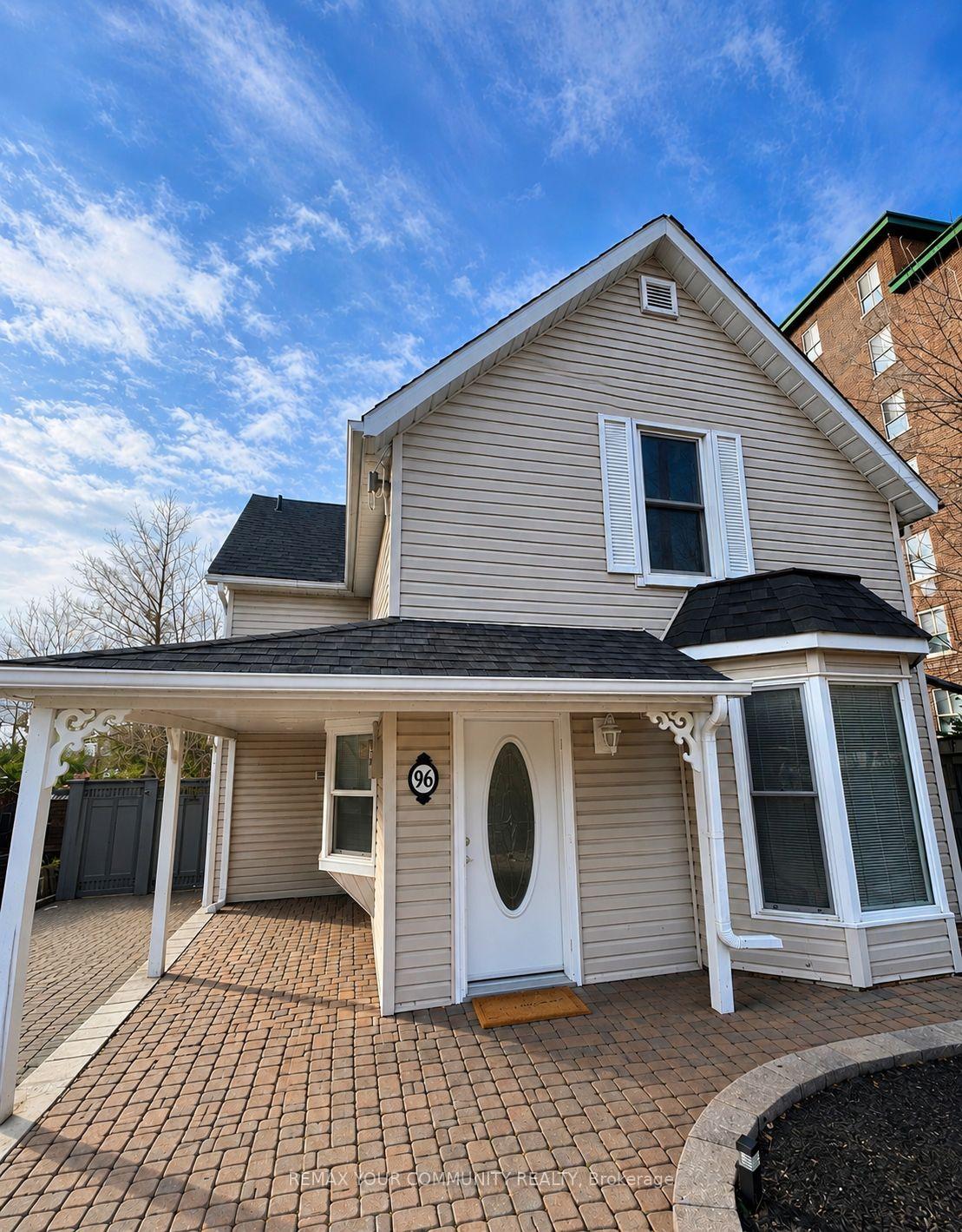 Main - 96 Gurnett Street Aurora Ontario Canada Rent residential BOSCO D'COUTO REMAX YOUR COMMUNITY REALTY, BROKERAGE*