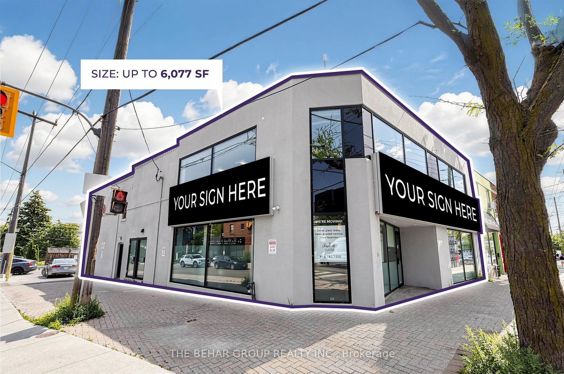 Ground + Lower - 1911 Avenue Road Toronto Ontario Canada Lease commercial TBG Homes - A division of The Behar Group Realty Inc., Brokerage