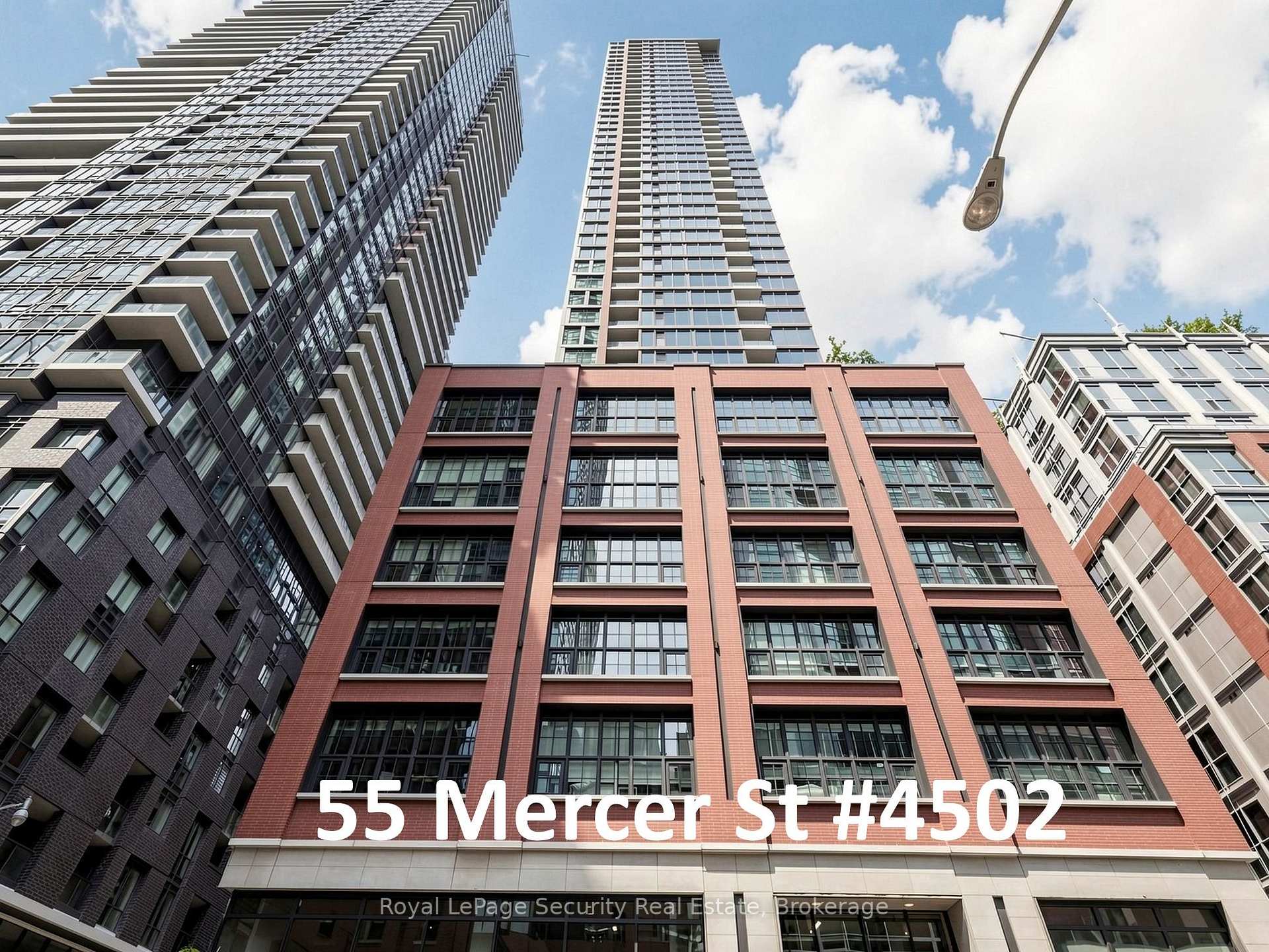 4502 - 55 Mercer Street Toronto Ontario Canada Rent residential Cristina Lopes ROYAL LEPAGE SECURITY REAL ESTATE, BROKERAGE*