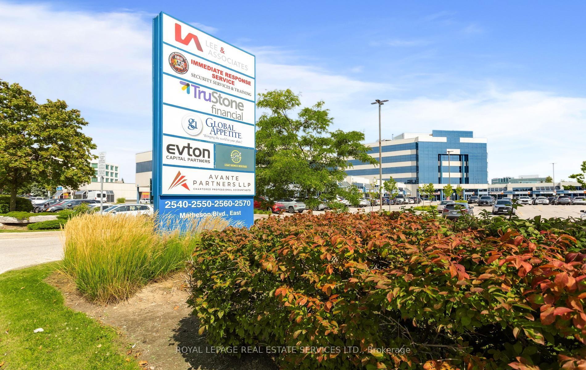 215-216 - 2550 Matheson Boulevard E Mississauga Ontario Canada Sale commercial ALI CHEEMA Royal LePage Real Estate Services Ltd., Brokerage