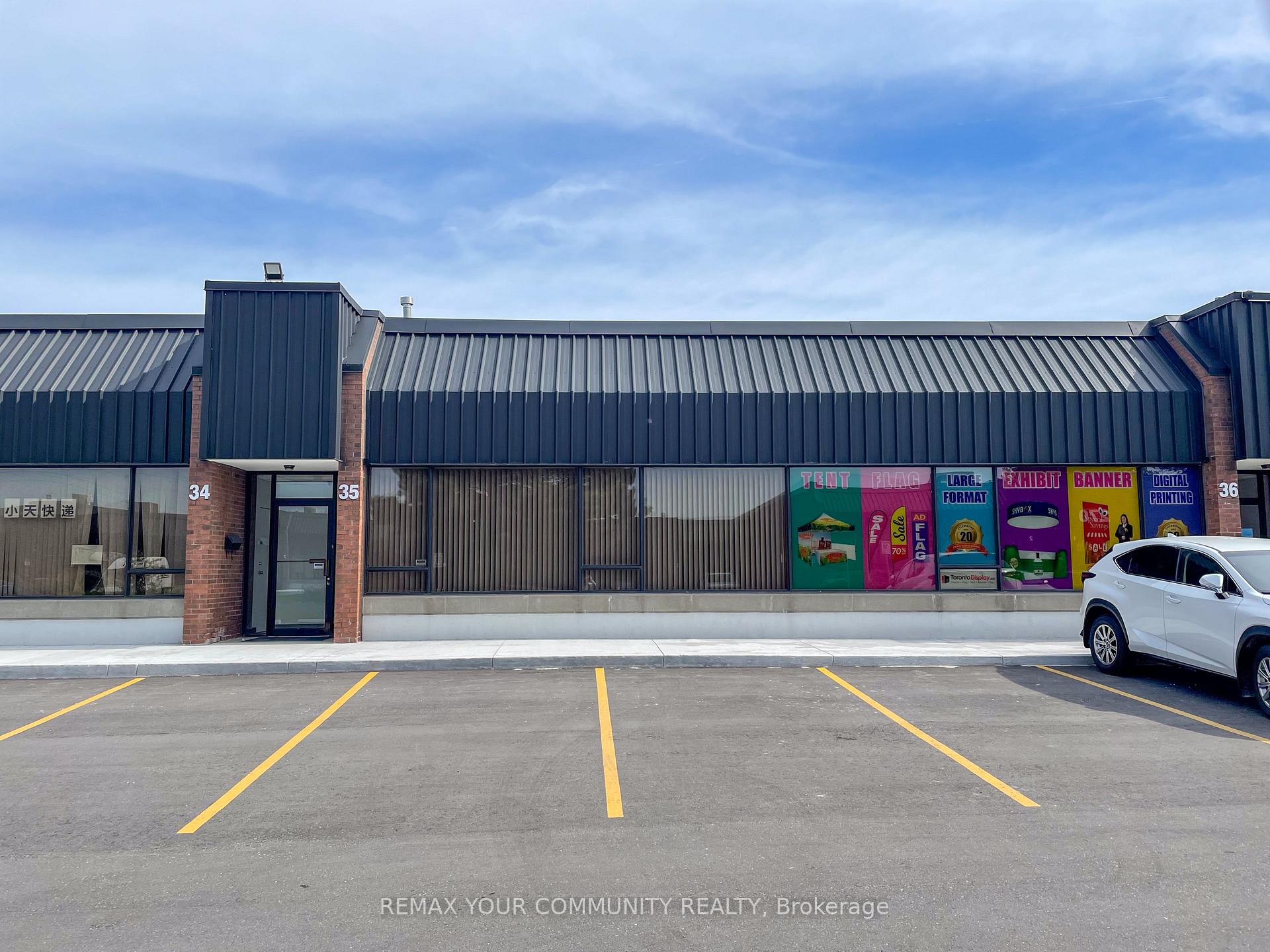 35 - 330 Esna Park Drive Markham Ontario Canada Lease commercial John De Carvalho Re/Max Your Community Realty, Brokerage