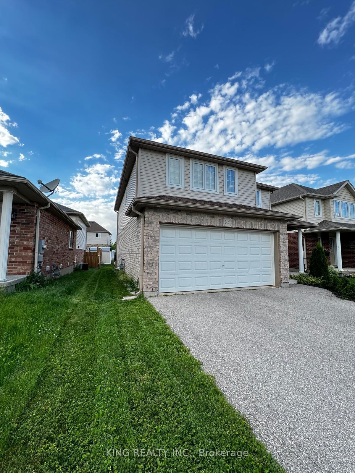 2420 ASIMA Drive London South Ontario Canada Rent residential Maninder Bhatia King Realty Inc., Brokerage*