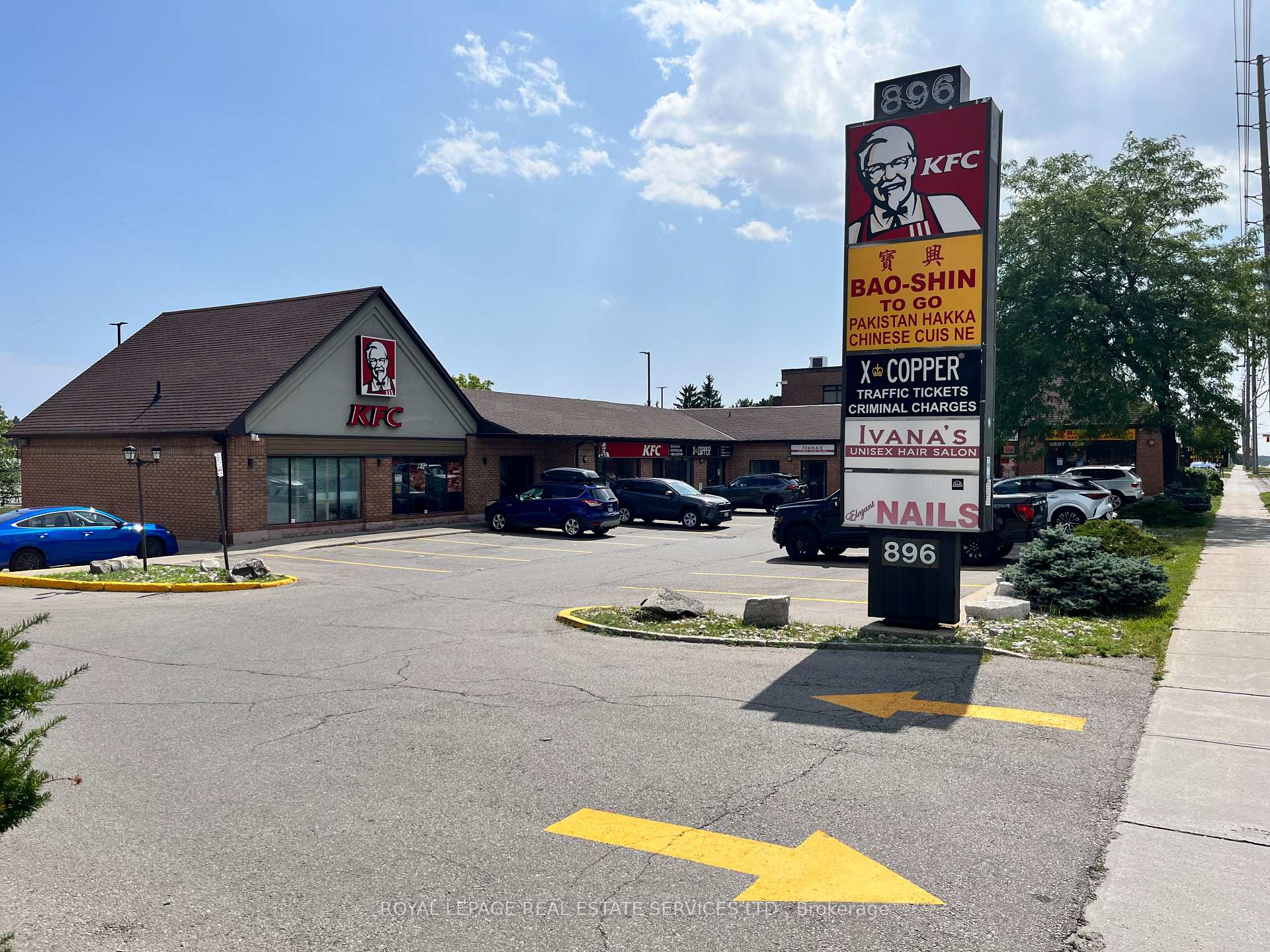 2 - 896 Burnhamthorpe Road W Mississauga Ontario Canada Lease commercial ALI CHEEMA Royal LePage Real Estate Services Ltd., Brokerage