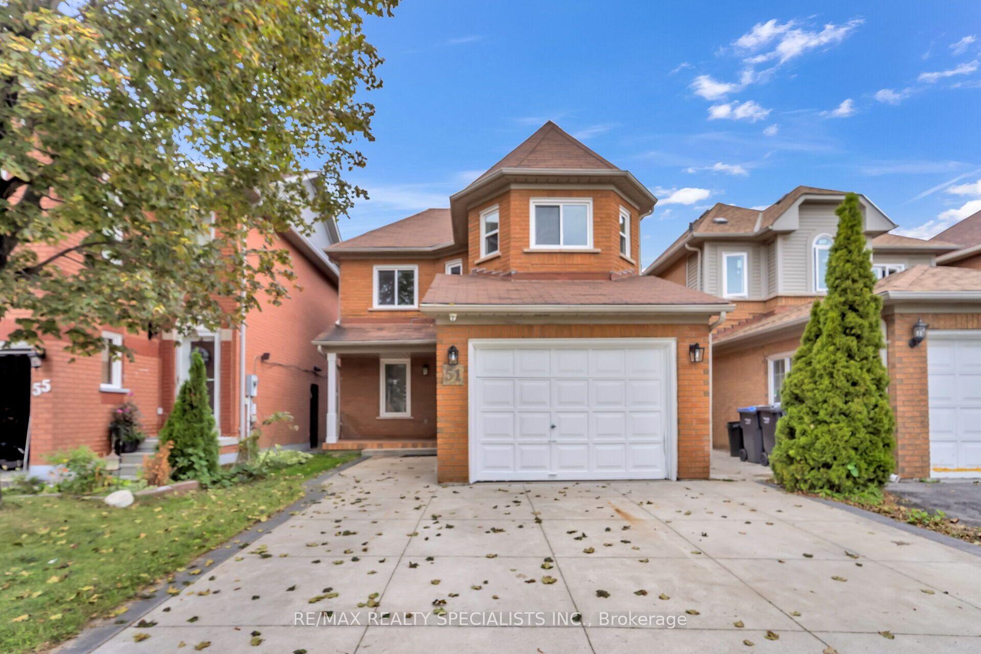 51 Blue Spruce Street Brampton Ontario Canada Sale residential Drew McIntyre  RE/MAX Realty Specialists Inc., Brokerage *