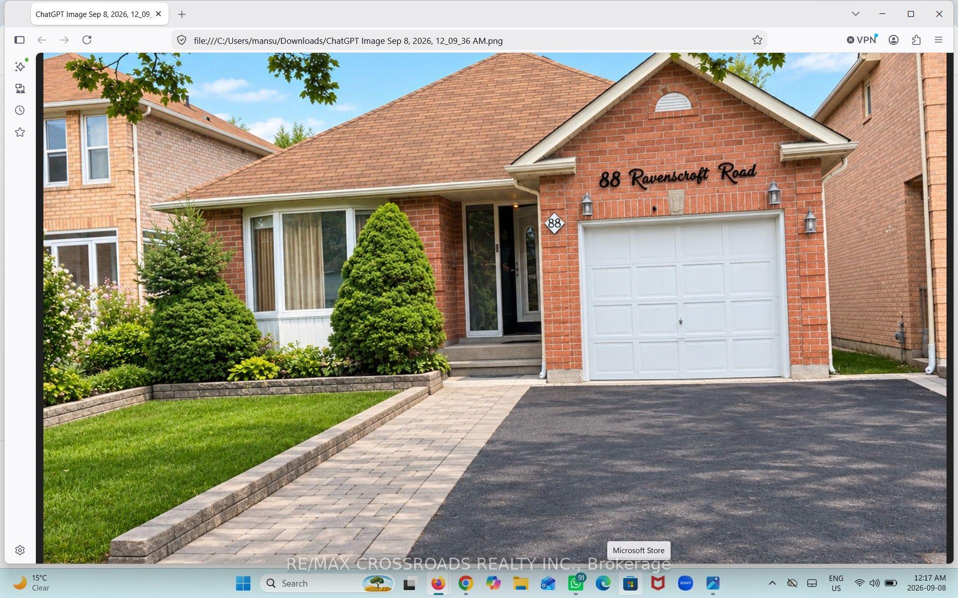 Basement - 88 Ravenscroft Road Ajax Ontario Canada Rent residential Megan Salas InCom Example New Demo Office
