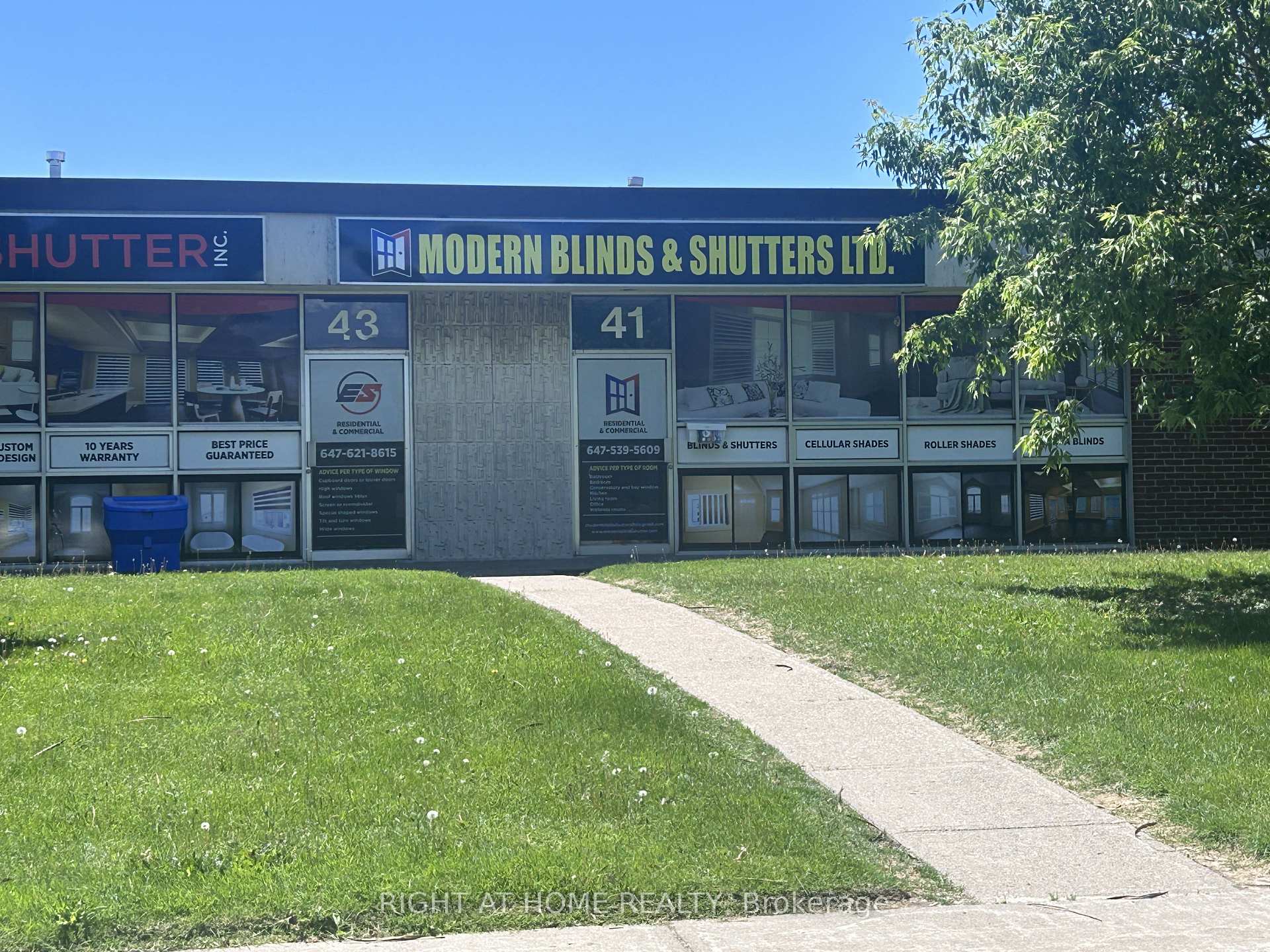 41-43 Estate Drive Toronto Ontario Canada Lease commercial Alex Beis Right at Home Realty, Brokerage*