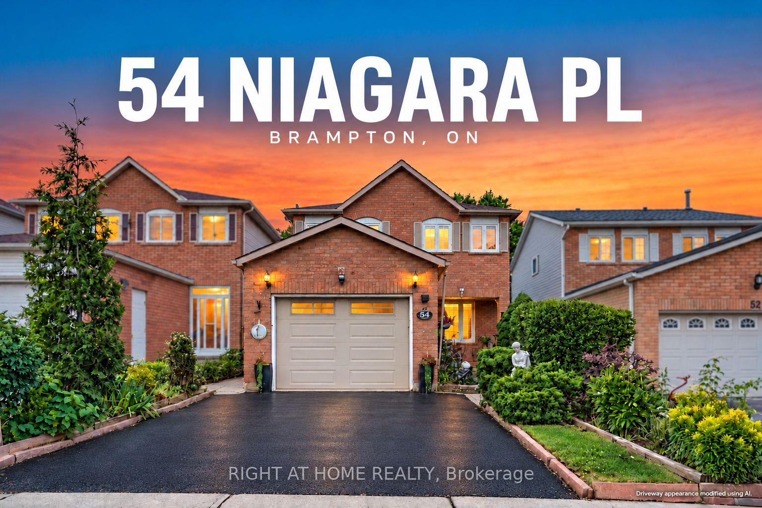 54 Niagara Place Brampton Ontario Canada Sale residential Guido Bernal Right at Home Realty, Brokerage*