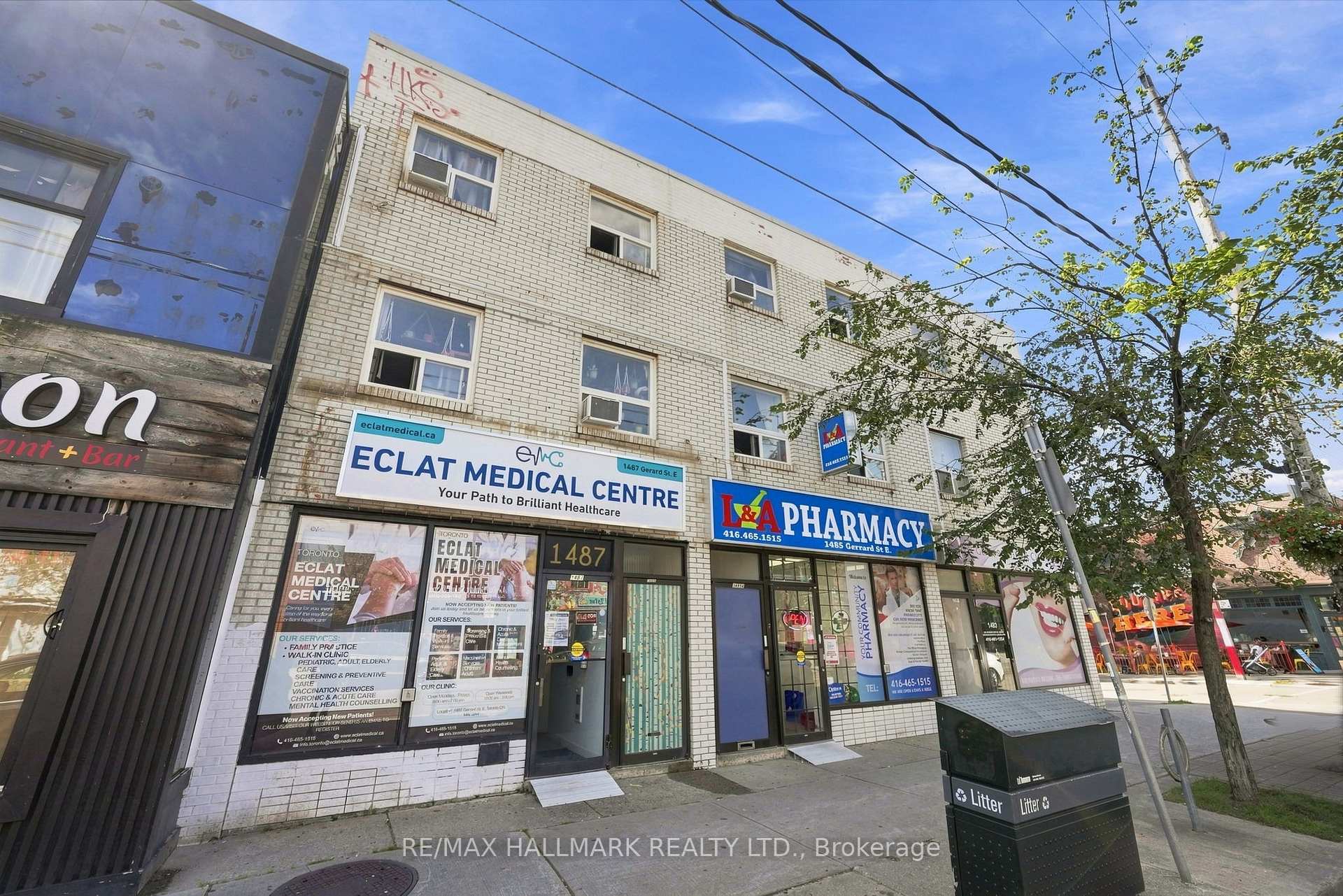 1487 Gerrard Street E Toronto Ontario Canada Sale commercial   Bruce Murray - Real Estate Homeward, Brokerage
