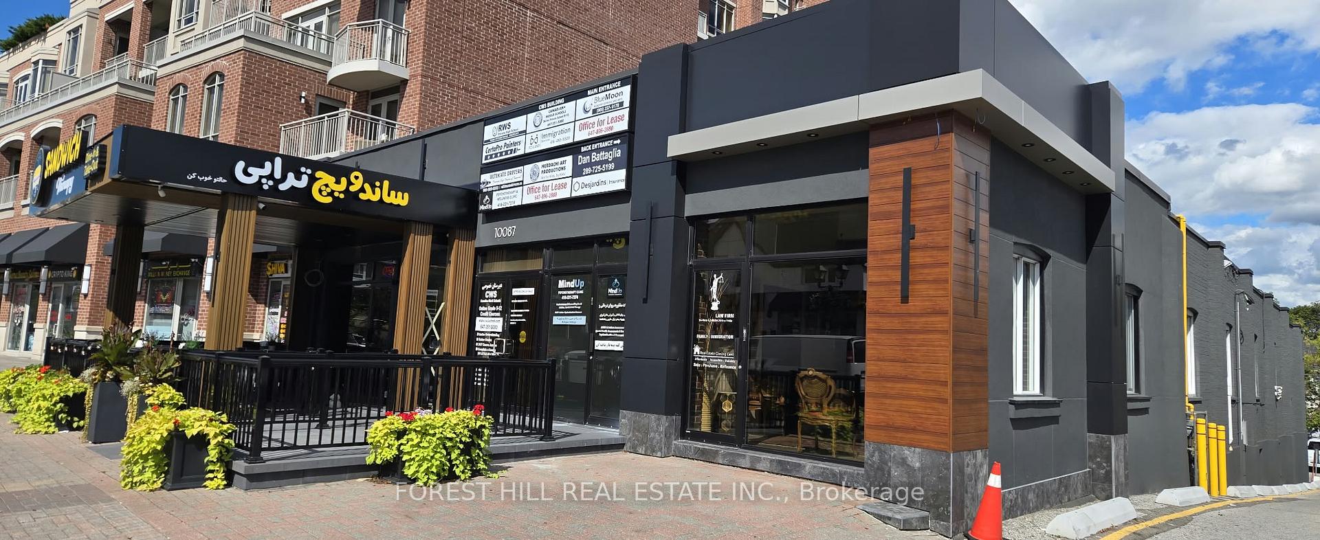 105 - 10087 Yonge Street Richmond Hill Ontario Canada Lease commercial AMIT TALREJA RE/MAX All-Stars Realty Inc., Brokerage *