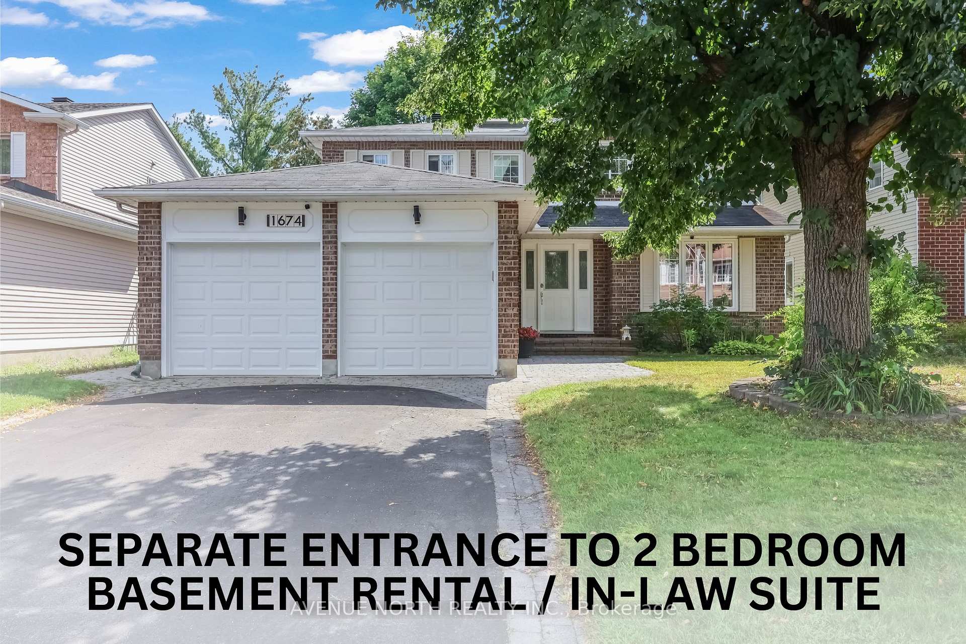 1674 Sansonnet Street S Ottawa Ontario Canada Sale residential Keon Mohammad-Dawoudi Avenue North Realty Inc., Brokerage*