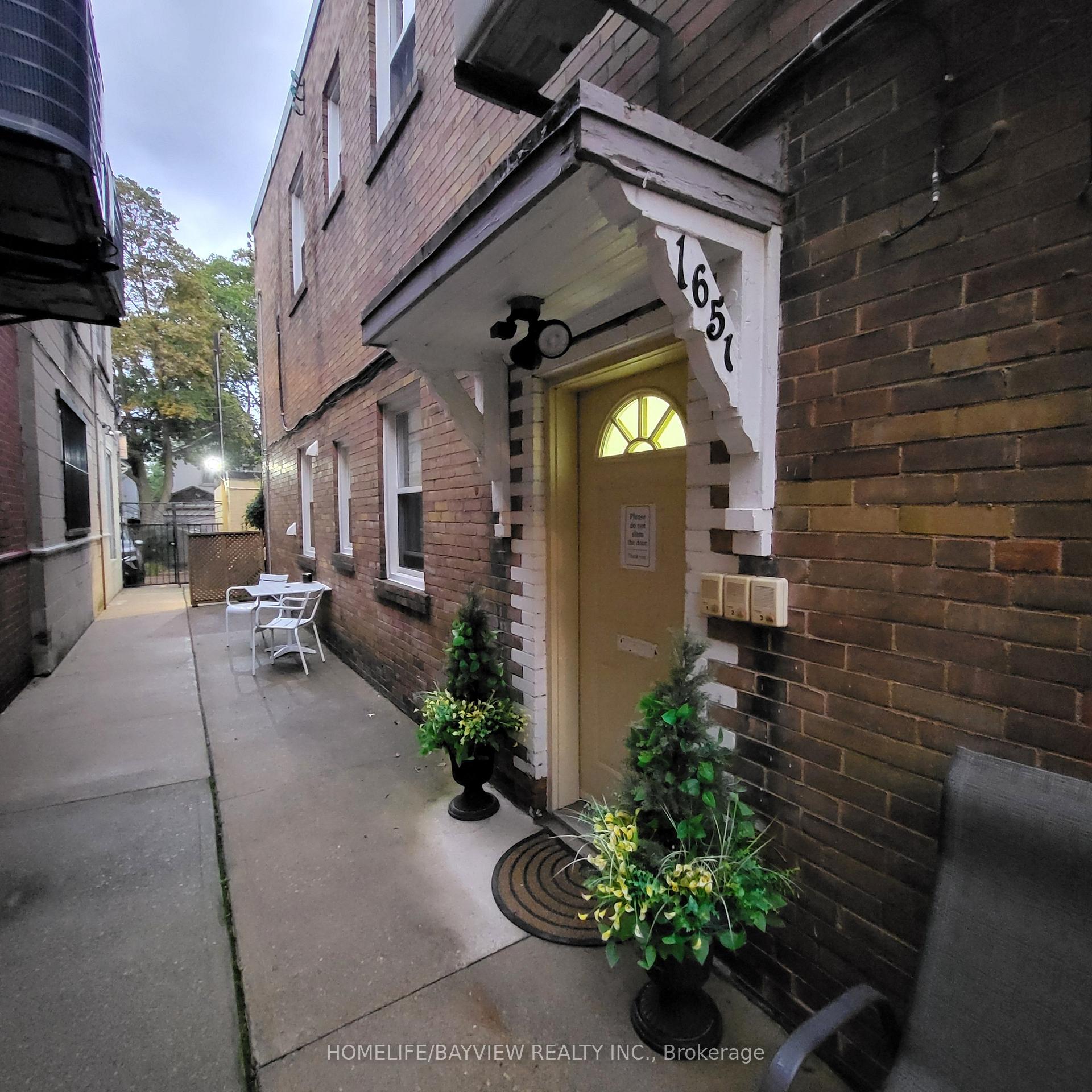 2 - 1651 Bayview Avenue Toronto Ontario Canada Rent residential DUANE JOHNSON HomeLife/Bayview Realty Inc., Brokerage*