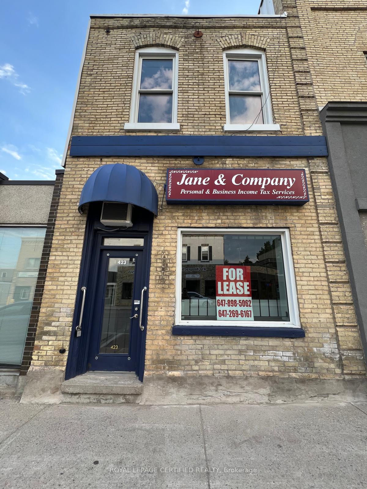 423 Main Street S South Huron Ontario Canada Lease commercial Florina Craiu-Botan Royal Lepage Certified Realty, Brokerage*