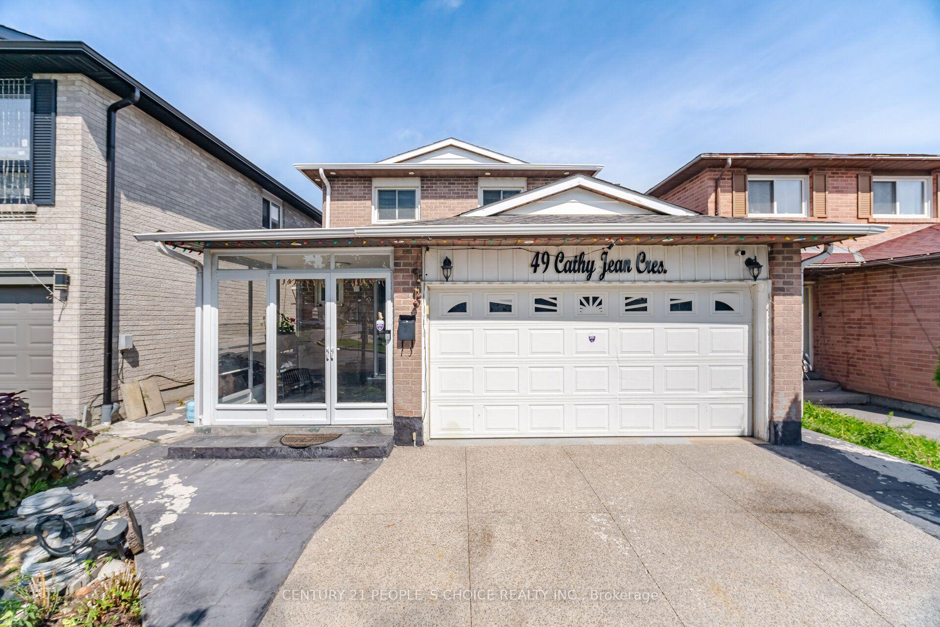 49 Cathy Jean Crescent Toronto Ontario Canada Sale residential Amer Rao Century 21 Peoples Choice Realty Inc., Brokerage *