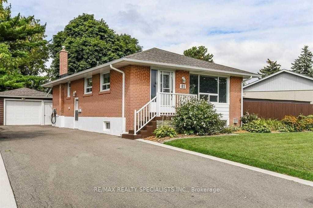 81 Gretna Drive Brampton Ontario Canada Rent residential Paul Matthew RE/MAX Realty Specialists Inc., Brokerage*