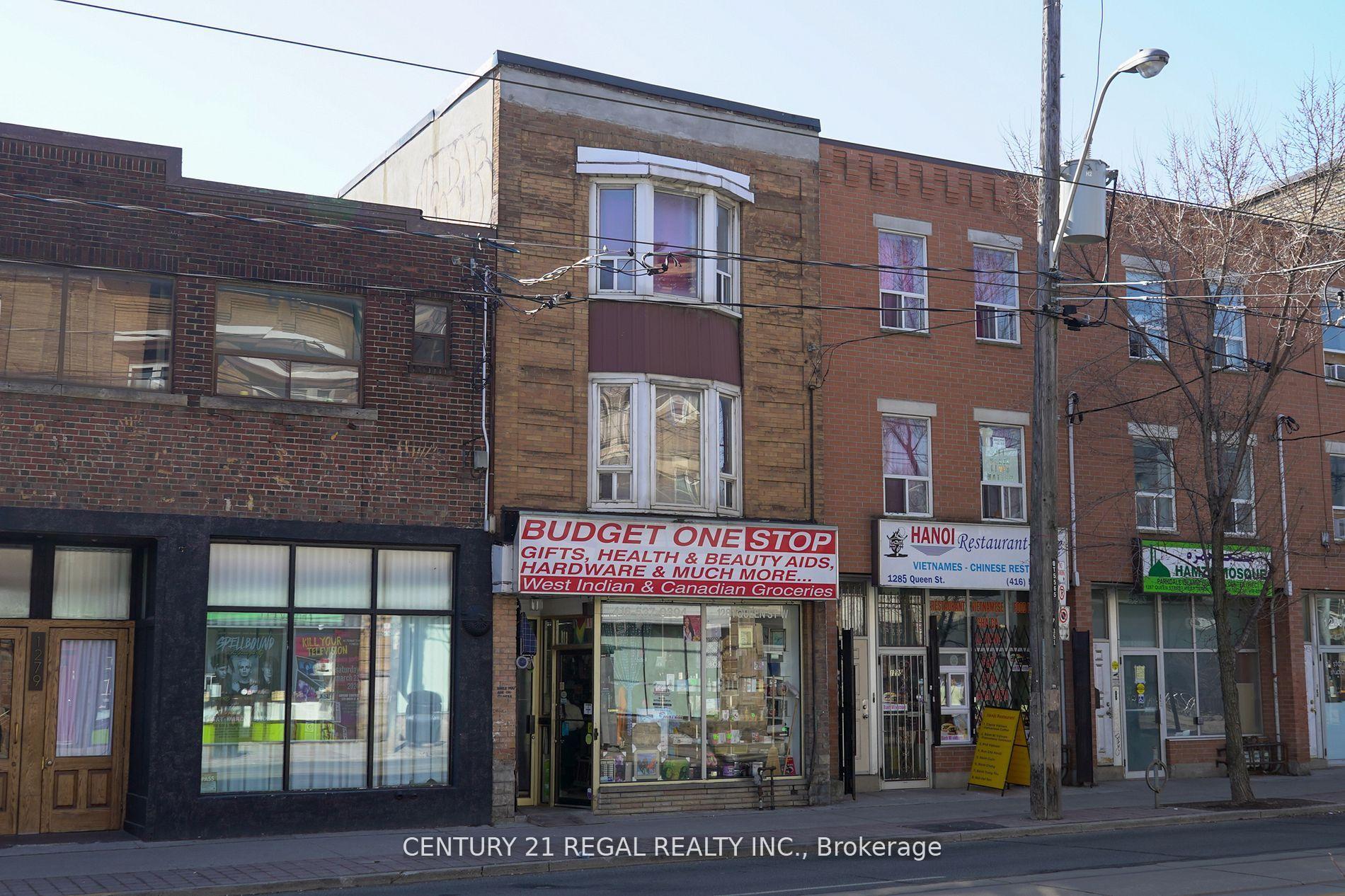 1281 Queen Street W Toronto Ontario Canada Sale commercial Silvia Di Monte Realinvest Canada Inc., Brokerage*