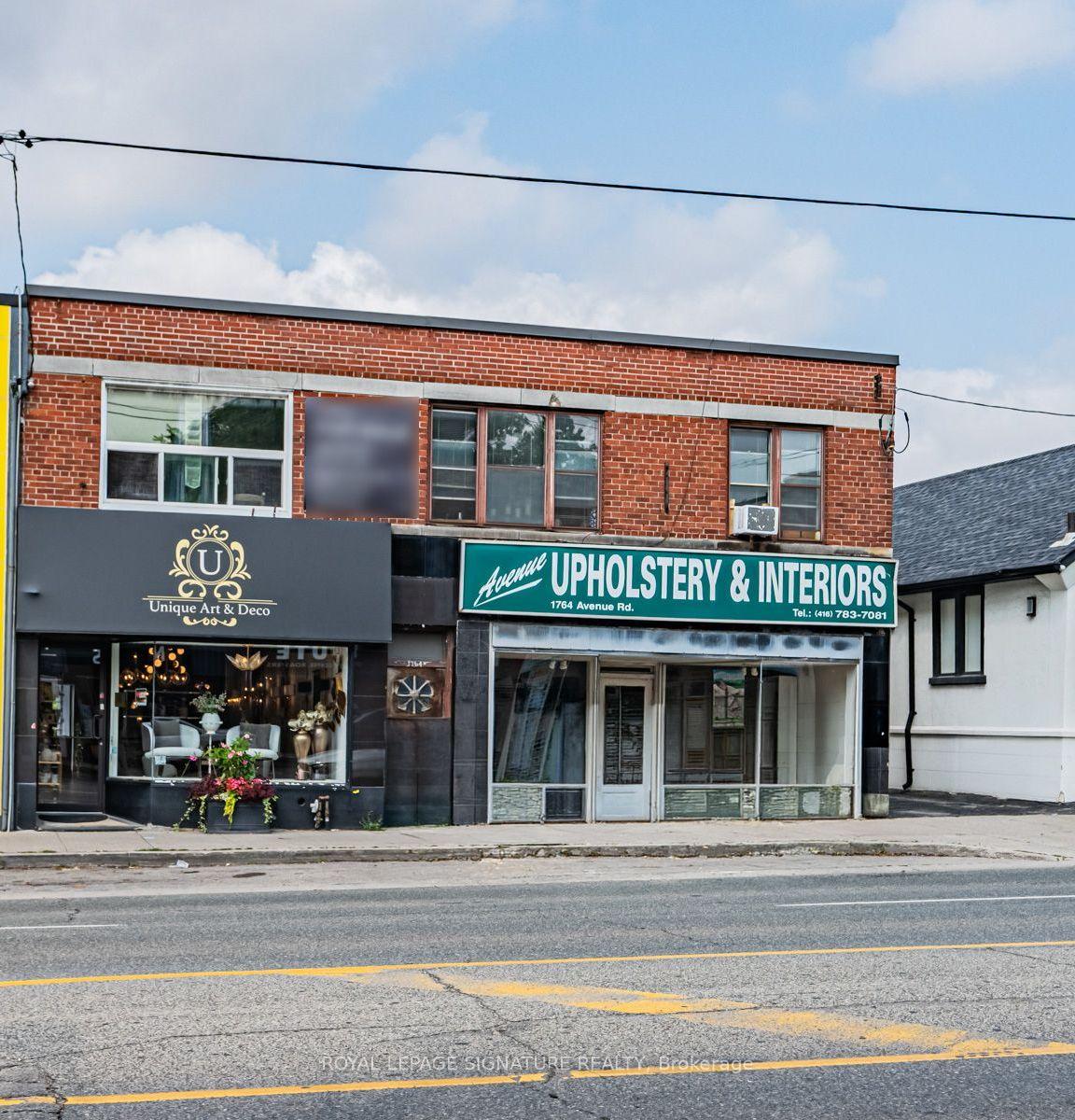 1762-1764 Avenue Road Toronto Ontario Canada Sale commercial Silvia Di Monte Realinvest Canada Inc., Brokerage*