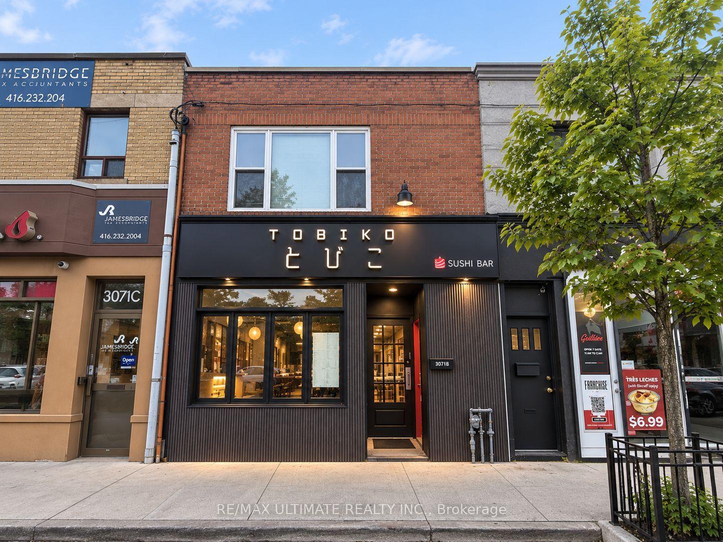 3073 Bloor Street W Toronto Ontario Canada Sale commercial Welcome To Realtor Doctor RE/MAX Ultimate Realty Inc., Brokerage *