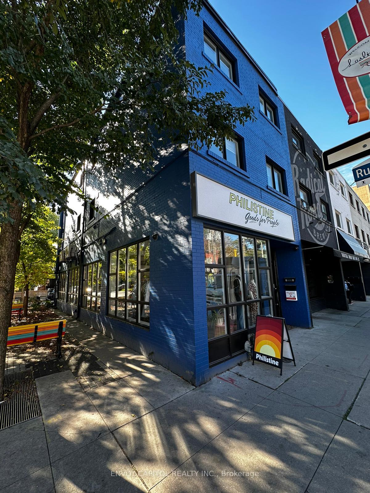 Ground - 1179 Queen Street E Toronto Ontario Canada Lease commercial Riverdale Homes and Condos Real Estate Homeward, Brokerage*