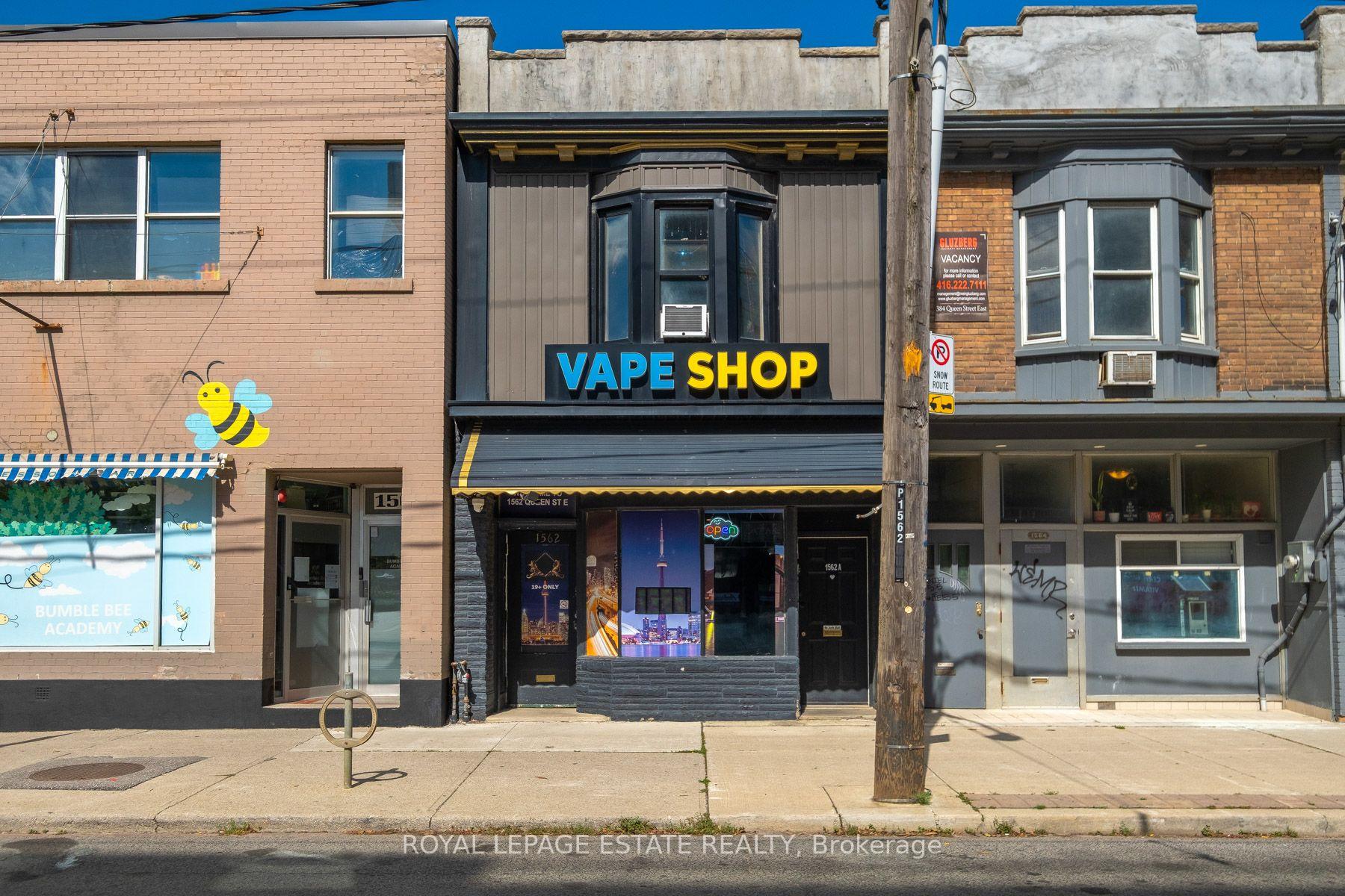 1562 Queen Street E Toronto Ontario Canada Sale commercial   Bruce Murray - Real Estate Homeward, Brokerage