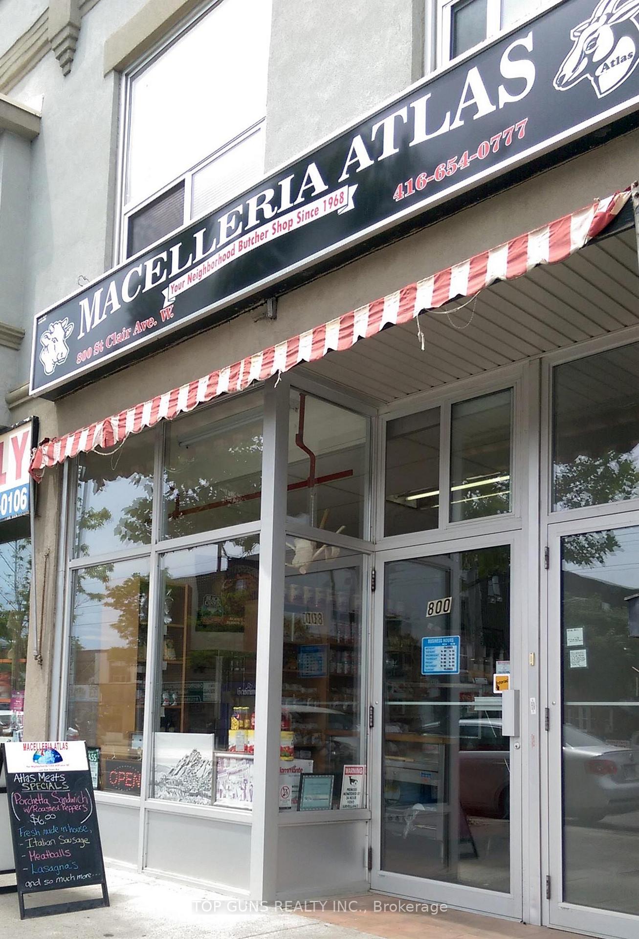800 St Clair Avenue W Toronto Ontario Canada Sale commercial Maria Guadagnolo RE/MAX PREMIER INC. Brokerage*