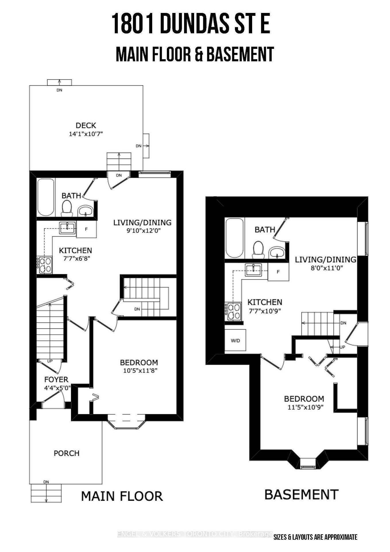 Main & Basement - 1801 Dundas Street E, Toronto 3