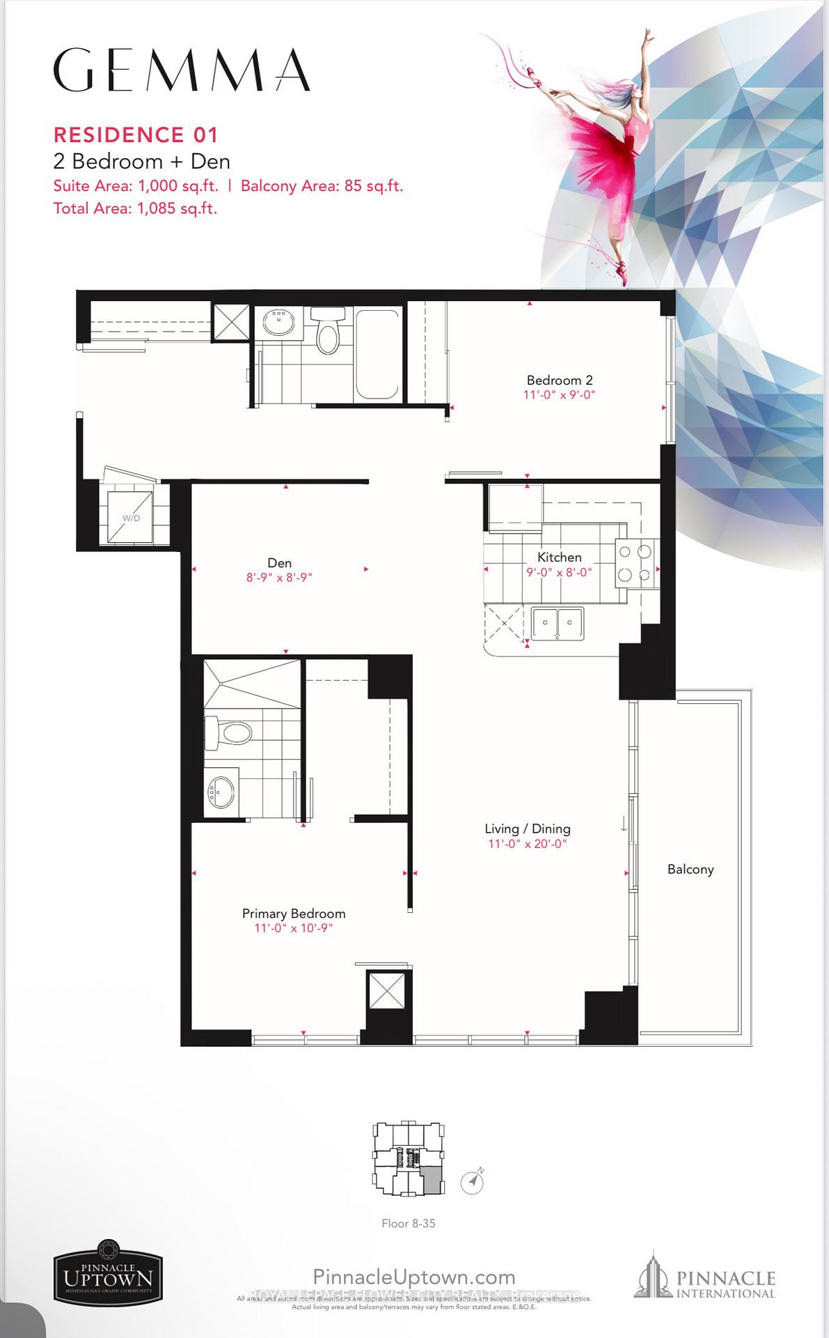 1701 - 15 Water Garden W Mississauga Ontario Canada Rent residential Deepak Gupta Royal LePage Flower City Realty Inc., Brokerage*