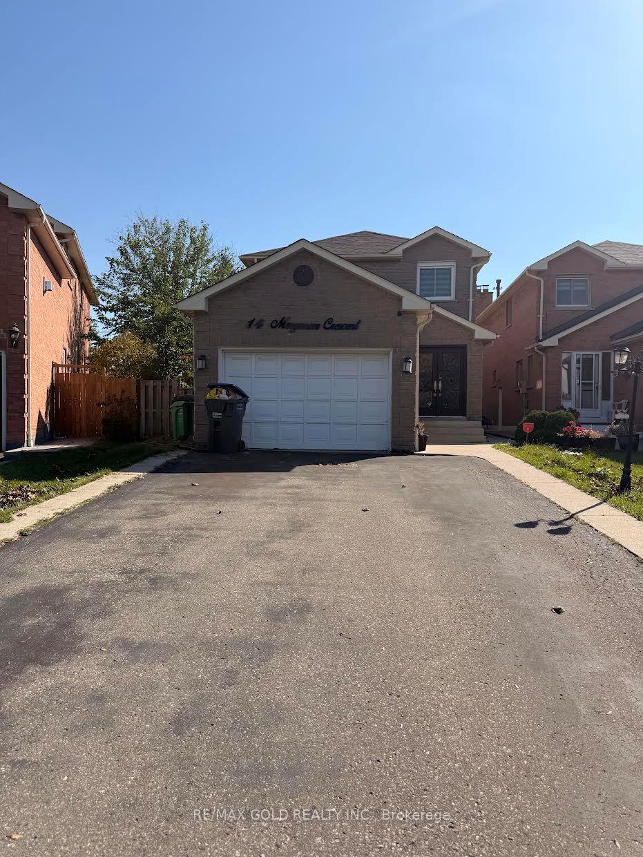 14 Merganser Crescent Brampton Ontario Canada Rent residential Rashminder Chadha REMAX Gold Realty Inc., Brokerage*
