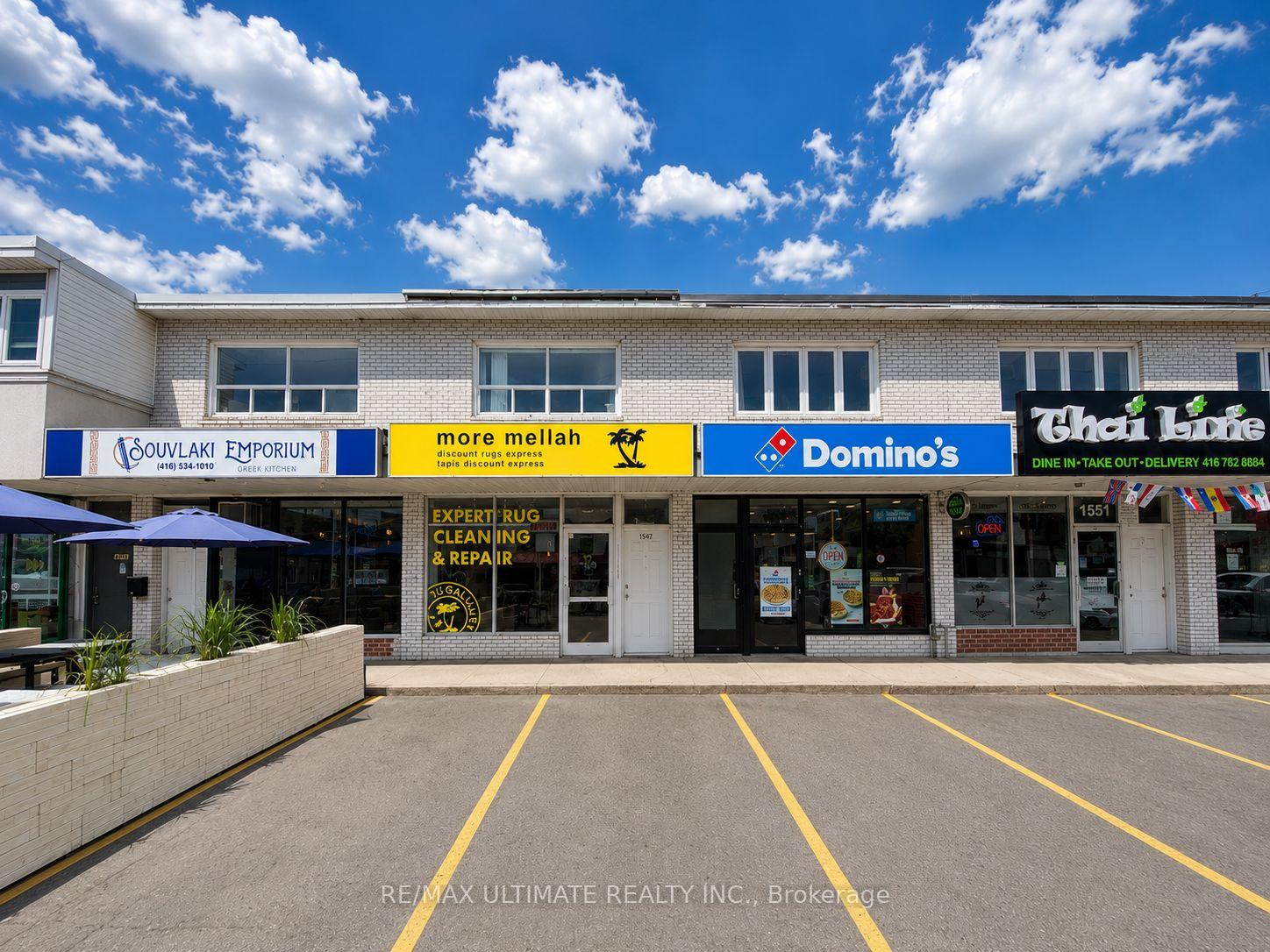 Main - 1547 Dupont Street Toronto Ontario Canada Lease commercial Welcome To Realtor Doctor RE/MAX Ultimate Realty Inc., Brokerage *