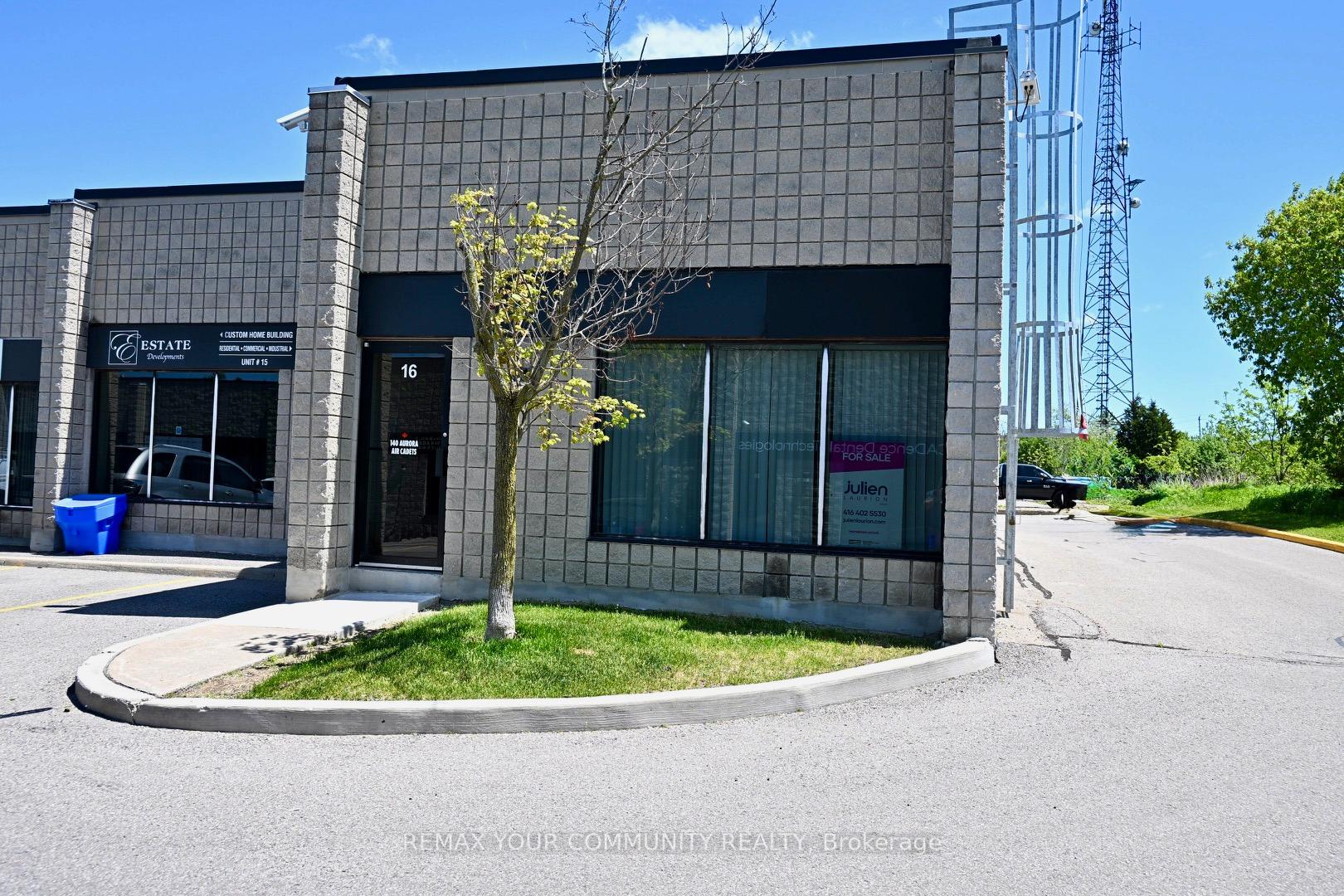16 - 4 Vata Court Aurora Ontario Canada Sale commercial BOSCO D'COUTO REMAX YOUR COMMUNITY REALTY, BROKERAGE*