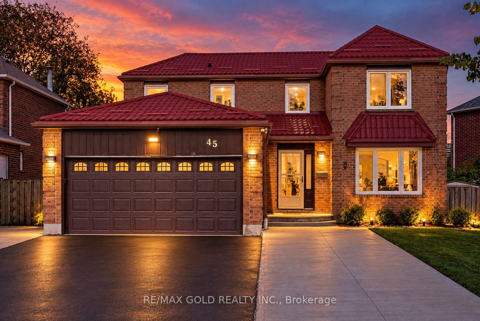 45 Parkside Drive Brampton Ontario Canada Sale residential Garry Thind RE/MAX Gold Realty Inc., Brokerage*