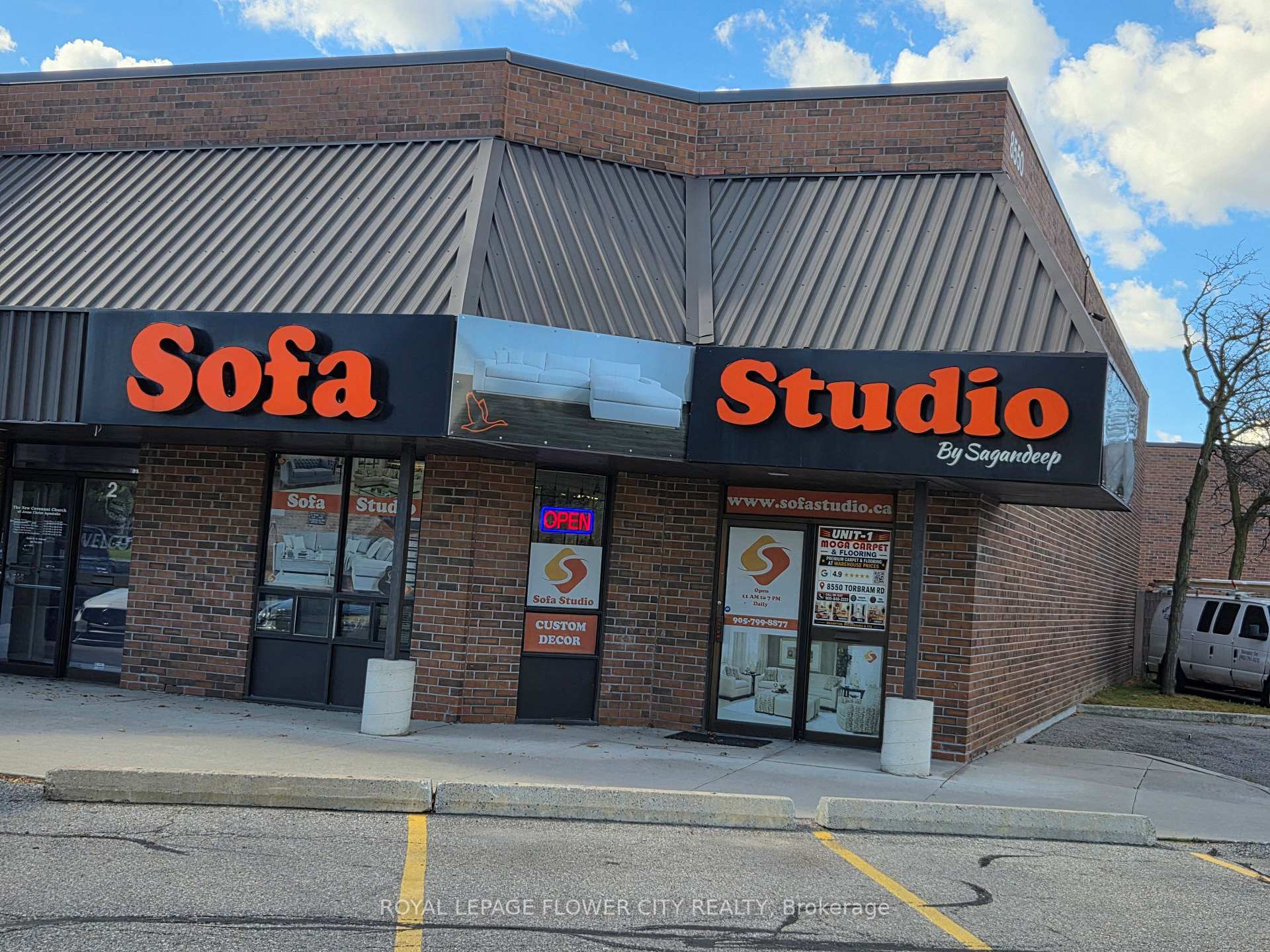 1 - 8550 Torbram Road Brampton Ontario Canada Lease commercial Gessica Kaur Royal LePage Flower City Realty, Brokerage*