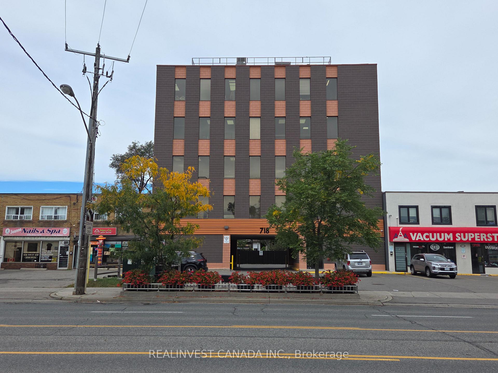202 & 203 - 718 Wilson Avenue Toronto Ontario Canada Lease commercial Dennis Alexander Dencor Realty Inc., Brokerage *