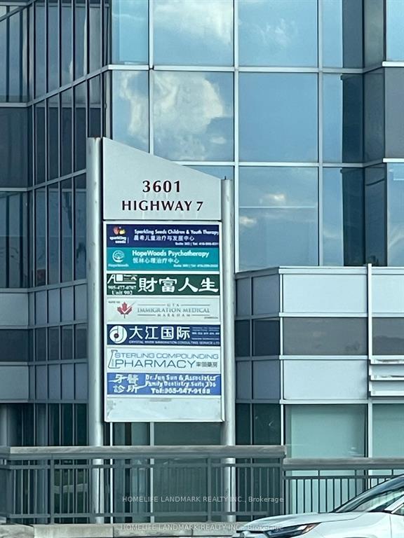901 - 3601 HWY 7 Street E Markham Ontario Canada Sale commercial Ahmed Amin Hamed Aly Right at Home Realty, Brokerage*