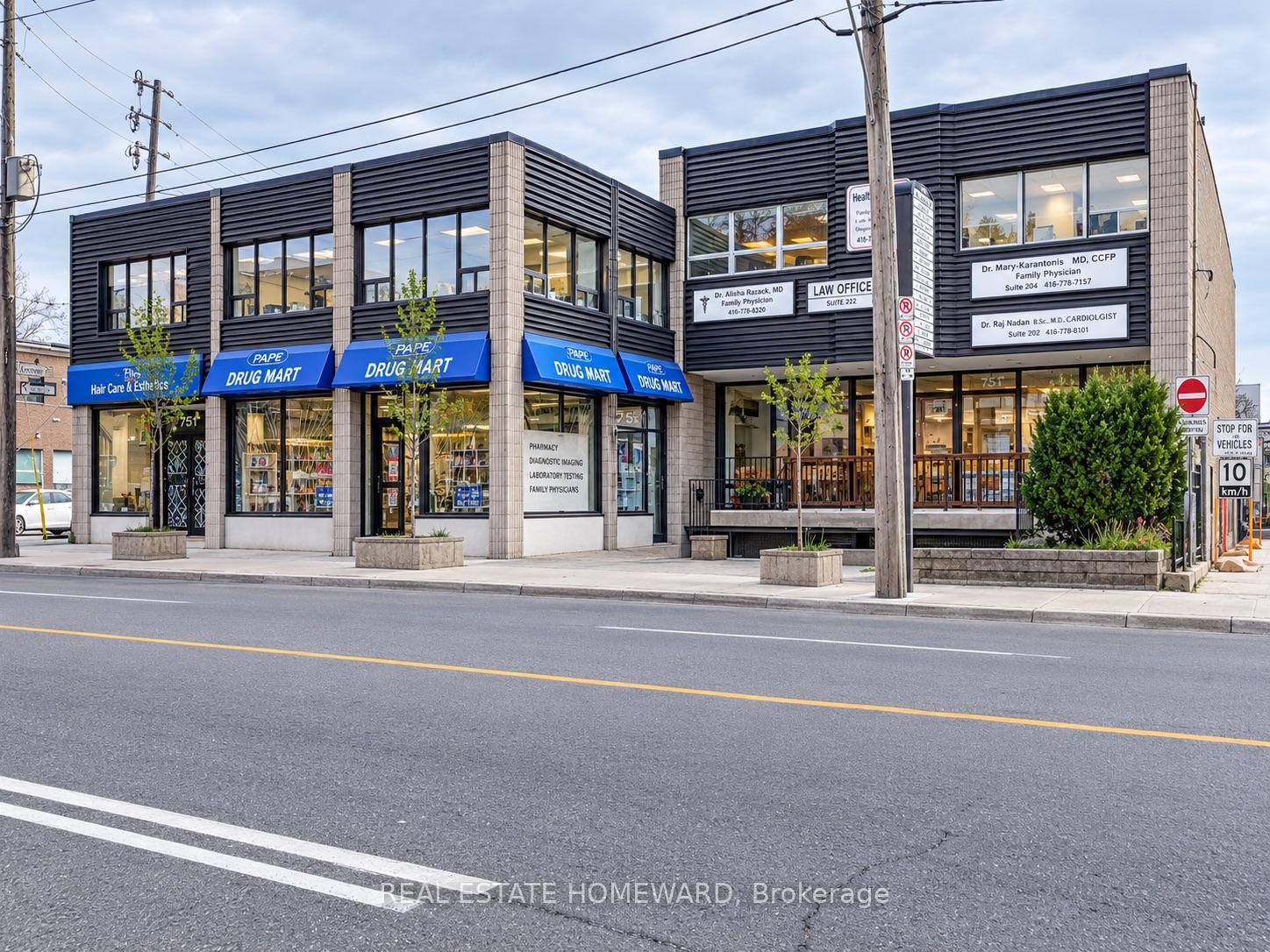 204 - 751 Pape Avenue Toronto Ontario Canada Lease commercial   Real Estate Homeward, Brokerage*