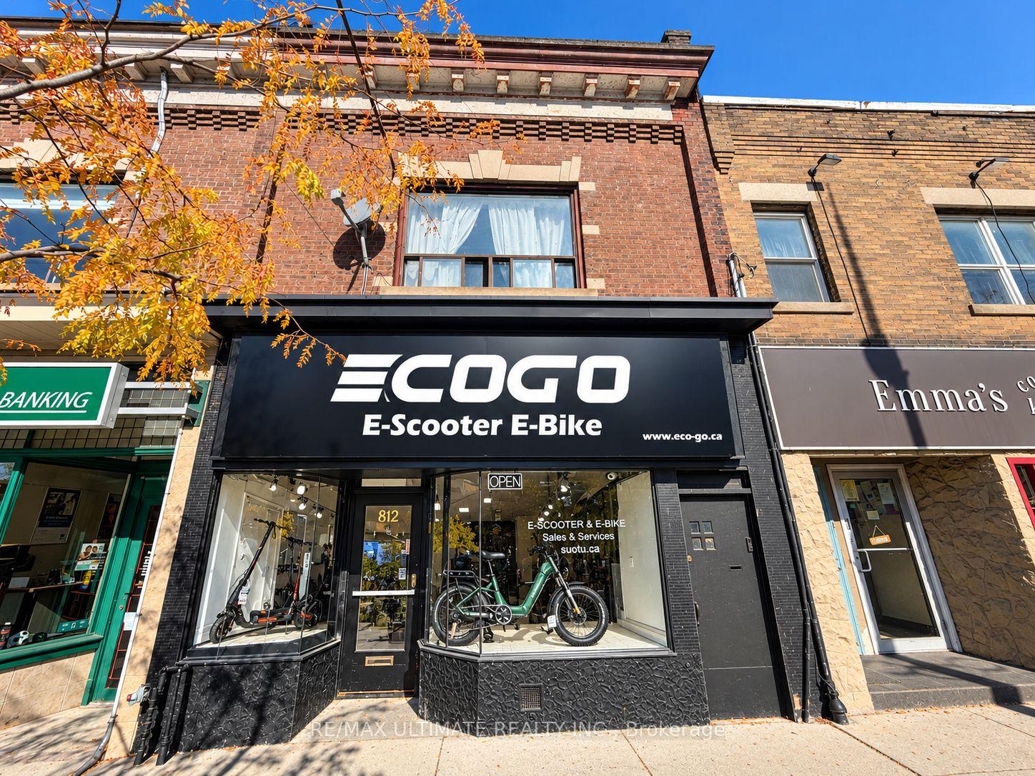 812 ST CLAIR Avenue W Toronto Ontario Canada Sale commercial Welcome To Realtor Doctor RE/MAX Ultimate Realty Inc., Brokerage *