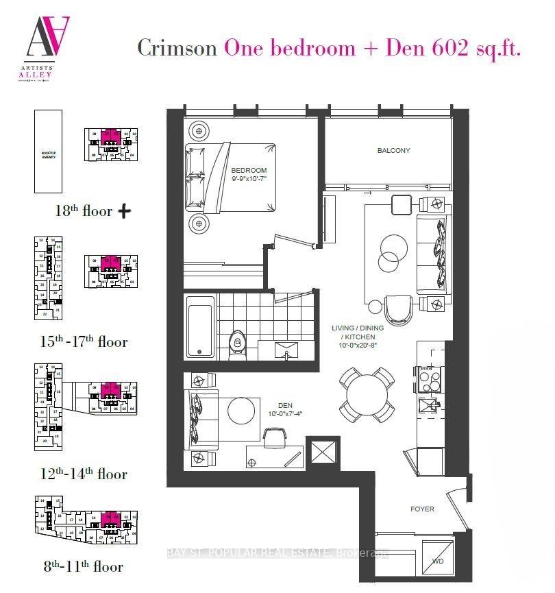 2101 - 238 Simcoe Street Toronto Ontario Canada Rent residential   MOVETA REALTY INC., Brokerage*