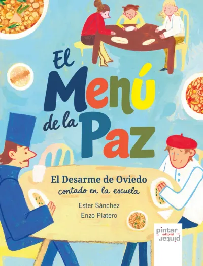Portada de El menú de la paz