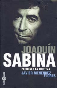 Portada de Joaquín Sabina. Perdonen la tristeza