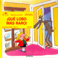 Portada de ¡Qué lobo más raro!