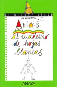 Portada de Adiós al cuaderno de hojas blancas