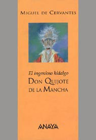 Portada de El ingenioso hidalgo Don Quijote de la Mancha