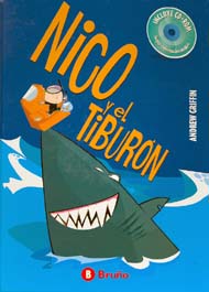 Portada de Nico y el tiburón