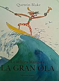 Portada de La señora Marina y la gran ola