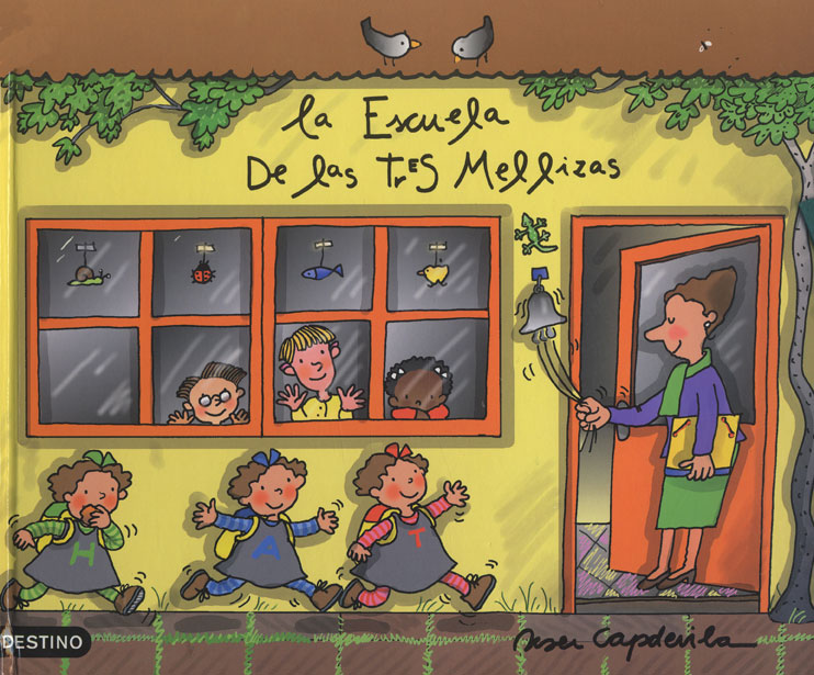 Portada de La escuela de las Tres Mellizas
