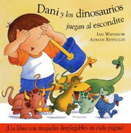 Portada de Dani y los dinosaurios juegan al escondite