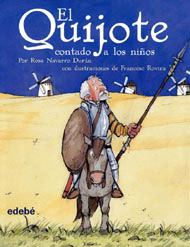 Portada de El Quijote contado a los niños