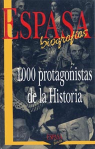 Portada de 1.000 protagonistas de la Historia