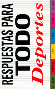 Portada de Respuestas para todo: deportes