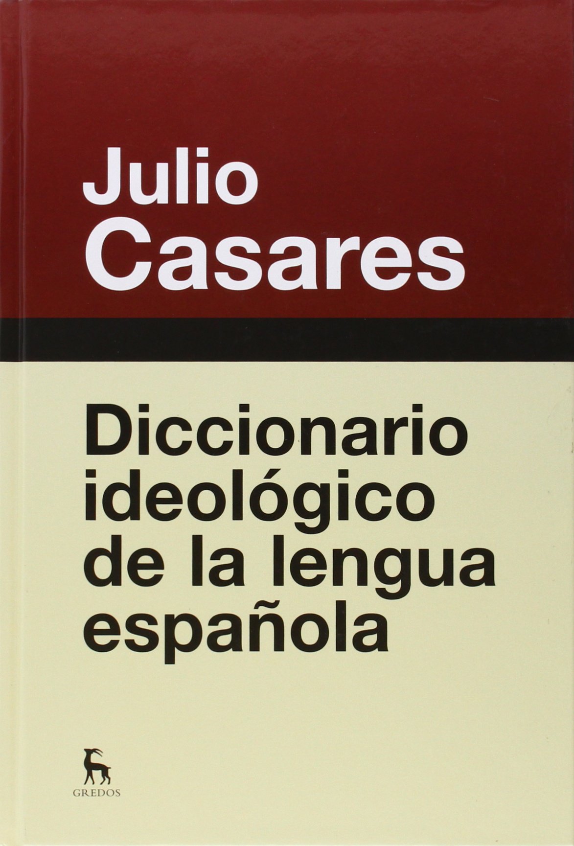 Portada de Diccionario ideológico de la lengua española